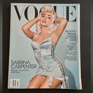 VOGUE magazine Sabrina Carpenter issue 2025